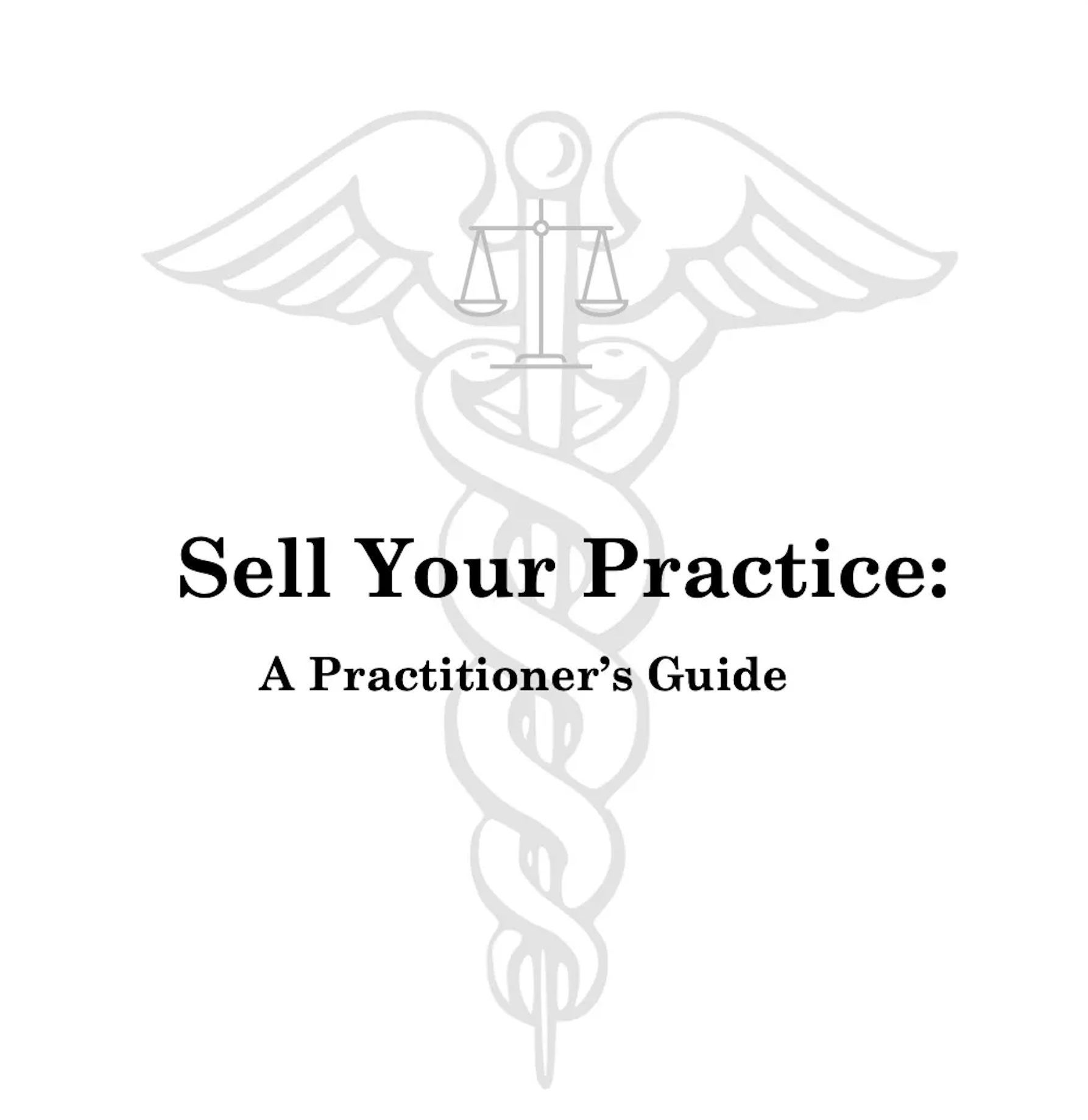 Sell Your Practice Cover